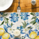 Lemon Pattern Table Runner
